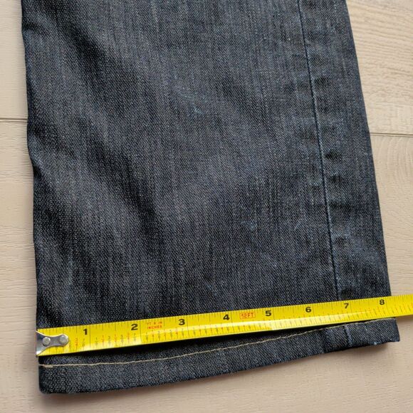 Guess Premium Jeans Mens 32x30 Lincoln Slim Straight Blue Denim - Picture 12 of 14